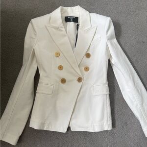 Balmain Women's White Jacket
